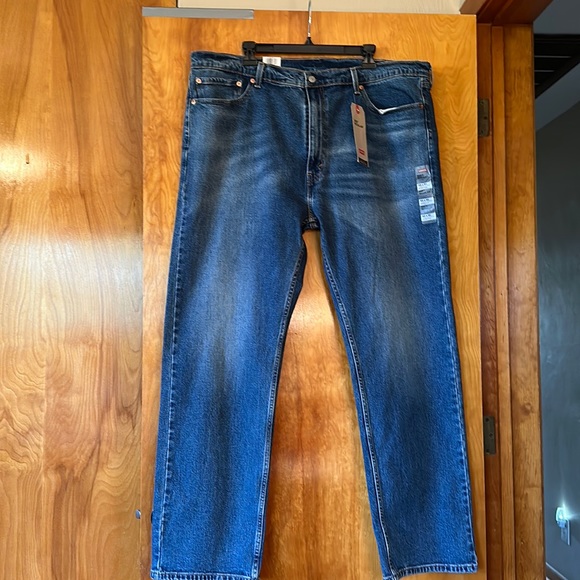 NWT 505 Levi’s Relaxed Fit Jean 42x32 - Picture 3 of 14